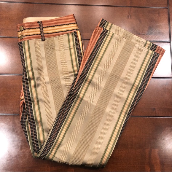 Alice + Olivia Pants - Alice & Olivia Multicolour Flare Pants Size 10